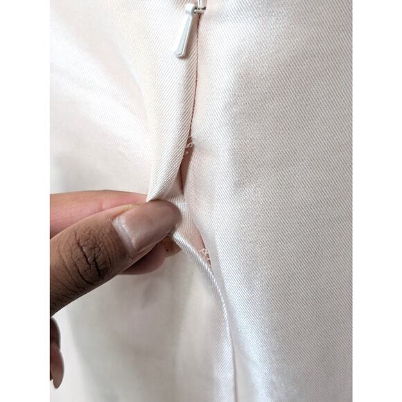 Terani Couture Blush Pink Floral Sequin Embroidered Gown US 10 - Picture 9 of 11